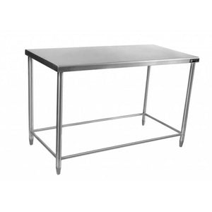 Ferro 15423101 Mesa Central Sin Entrepaño Acero Inoxidable 138 cm Ferro