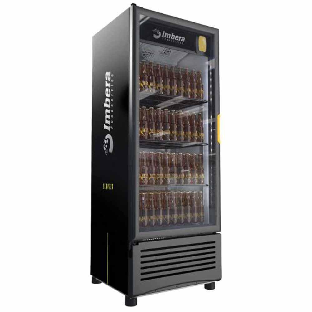 Imbera Ccv320 1018547 Refrigerador Vertical Cervecero 1 Puerta Cristal 17 Pies Foodservice 1/4 HP Refrigeradores Verticales Imbera 