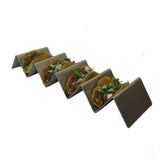 INMEZA TCHS-45 Plato W para 4 o 5 Tacos / Hotdogs / Canapes - Inoxidable Utensilios INMEZA 