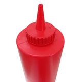 ISBW SBR-12 PLTHSB024RW Botella Dispensador Exprimible Rojo 12 Oz (354.88 ml) Utensilios ISBW 